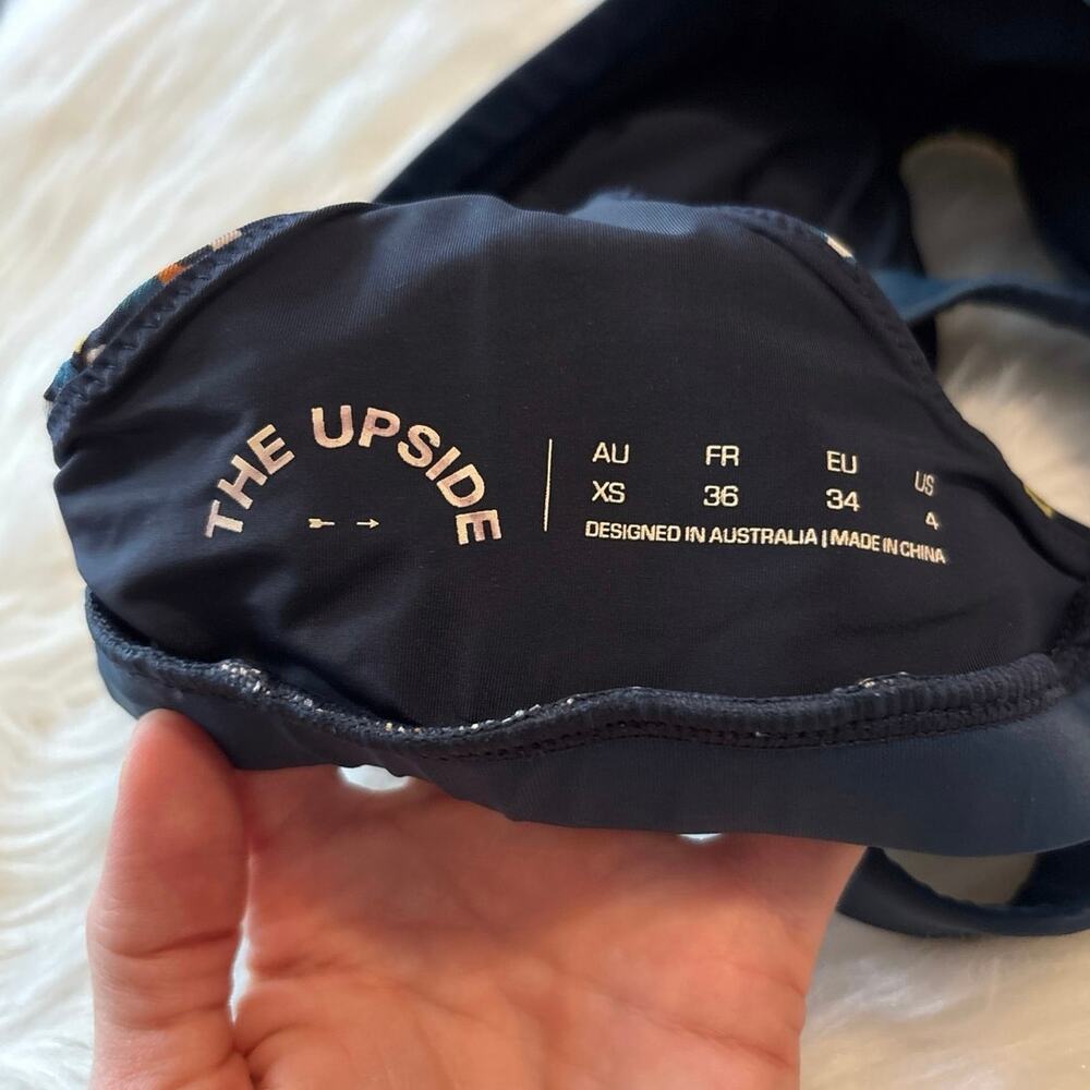 The Upside Larrie Printed Padded Sports Bra Size 4 - Picture 8 of 8
